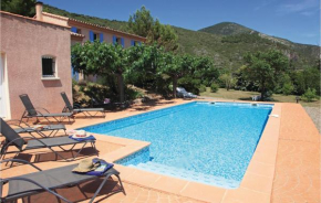 Nice home in Roquebrun w/ Outdoor swimming pool, WiFi and 4 Bedrooms